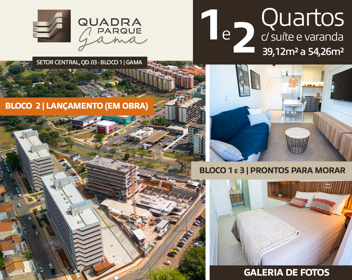 Quadra Parque Gama - 61 99647-7030