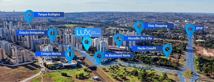 Lux Boulevard localização