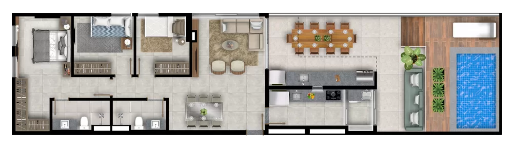 LUX Penthouse 391m² - Ligue 61 99647-7030